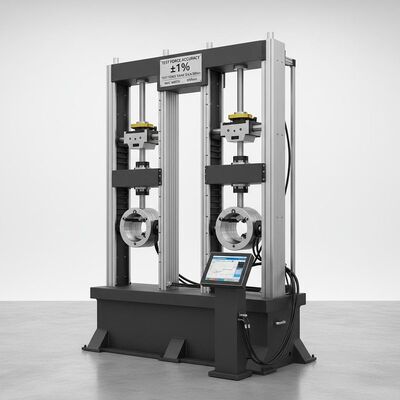 Tension Test Machine with ±1% Test Force Accuracy, 0.5-500kN Range, and 650mm Max Width for Precise Tensile Testing