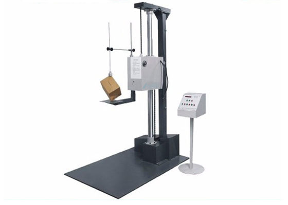 Box Fall Down Packaging Drop Test Machine , Bags Impact Testing Equipment